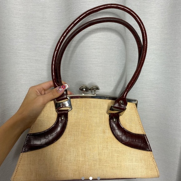 Brown & Biege Prada bag - Picture 2 of 3